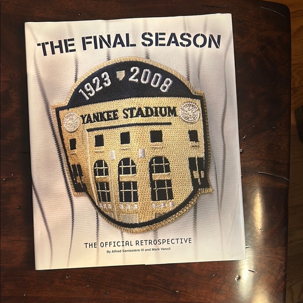 Yankee Stadium Coffee Table Book - Black and Gold
